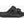 Lateral view of the Unisex Ora Luxe Recovery Slide by HOKA in all black
