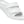 Lateral angled view of the Unisex Ora Luxe Recovery Slide by HOKA in the color white
