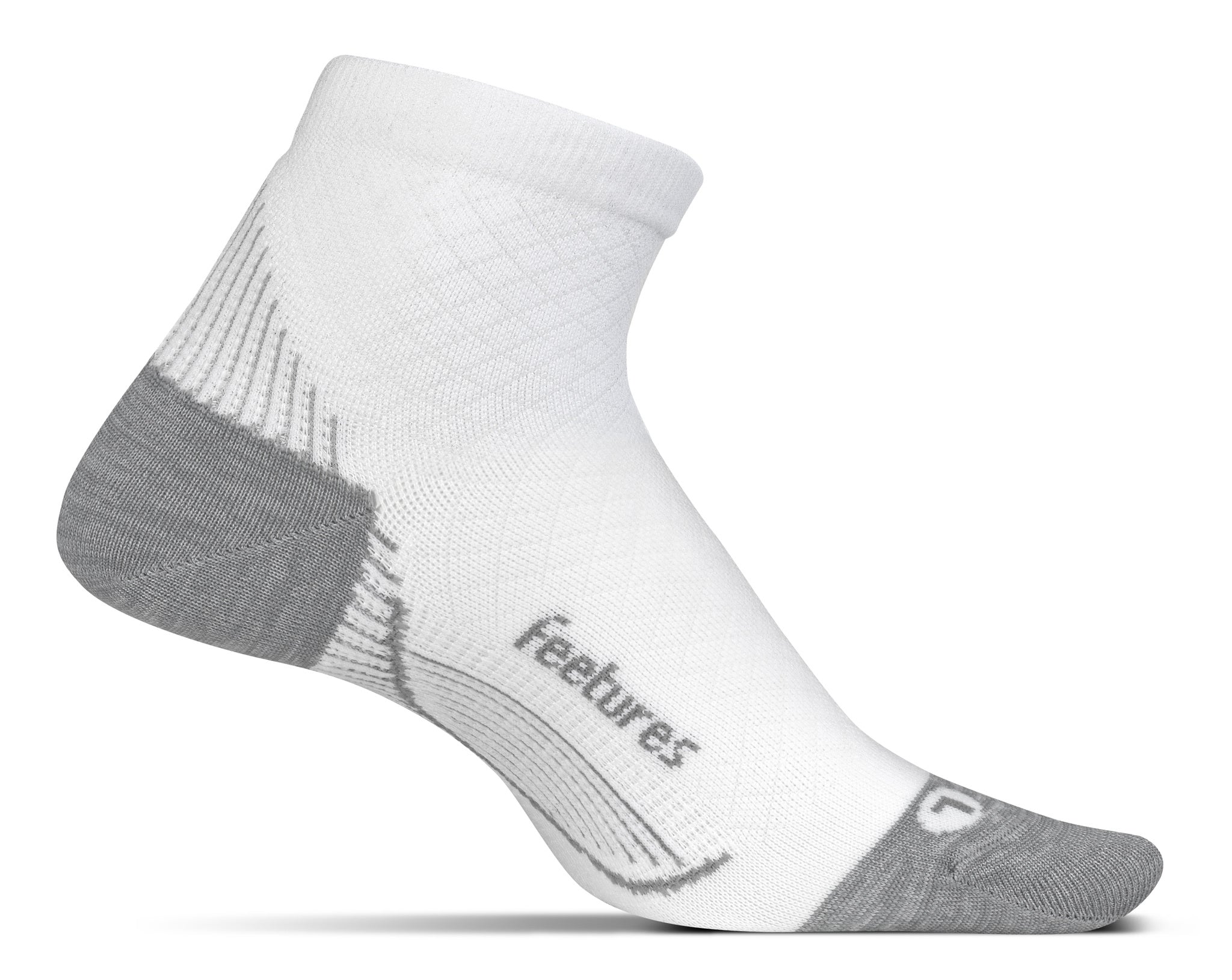 Feetures - Plantar Fasciitis Relief Sock Light Cushion Quarter