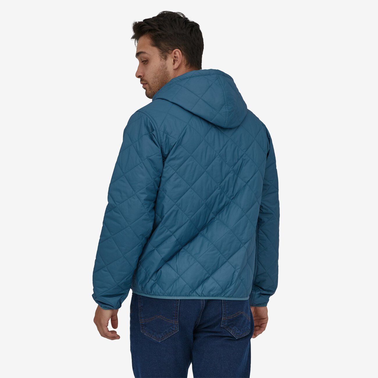 Men's Diamond Quilted Bomber Jacket