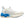 Lateral view of the Men's Mizuno Wave Neo Ultra in White/Blue