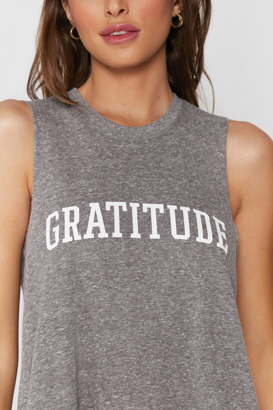 Women's Gratitude Crop Tank