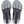 Bottom (outer sole) view of the Men's ON Cloudsurfer in all Black