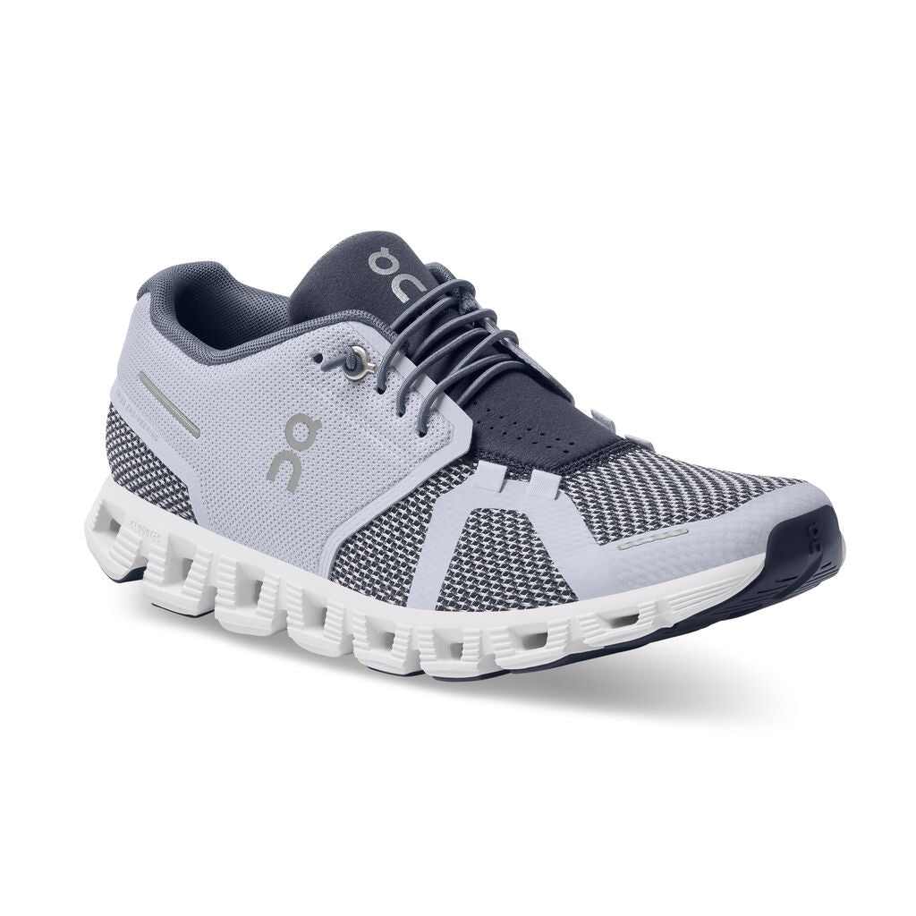 The newest generation of the Women's On Cloud is here.  Now re-engineered for an improved fit and even more comfort, no matter the situation.  This  Cloud 5 Combo is a special pack that features a two-tone woven upper for a texture accent that is different than the normal Cloud 5.