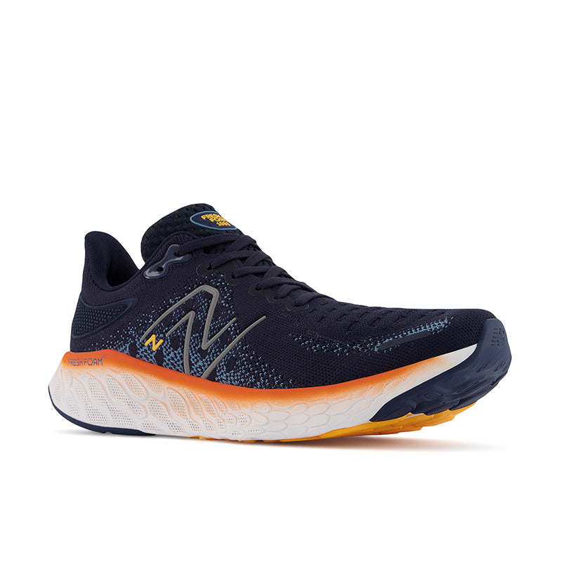 The New Balance Fresh Foam X 1080v12 represents a consistent progression of the model’s signature qualities. The smooth transitions of the pinnacle underfoot cushioning experience are fine-tuned with updated midsole mapping, which applies more foam to wider areas of the midsole and increases flexibility at the narrower points.
