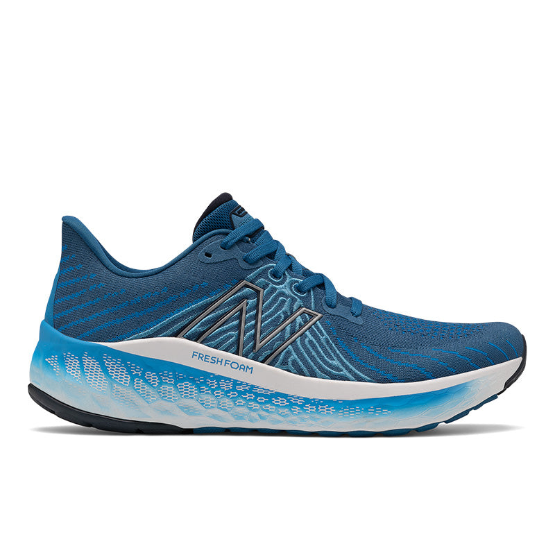The Men's New Balance Fresh Foam X Vongo V5 is designed to be the ideal blend of support and softness. This version of the Vongo is a huge improvement from past years and customers reactions are really showing it. It features a soft and light Fresh Foam midsole and a firmer medial post.  The latter helps to control pronation and improve the persons gait process with added stability throughout every stride.
